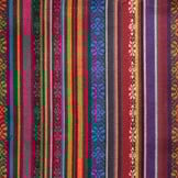 Geweven Mexicaanse Stof 14 – Kleurrijk, Stevig & Decoratief