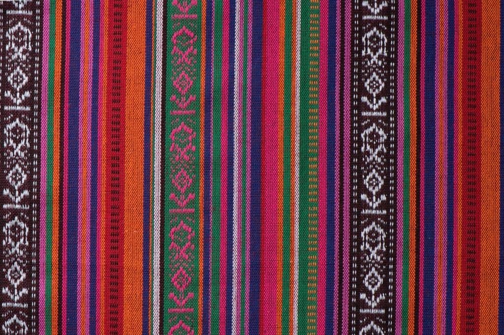 Geweven Mexicaanse Stof 21 – Kleurrijk, Stevig & Decoratief