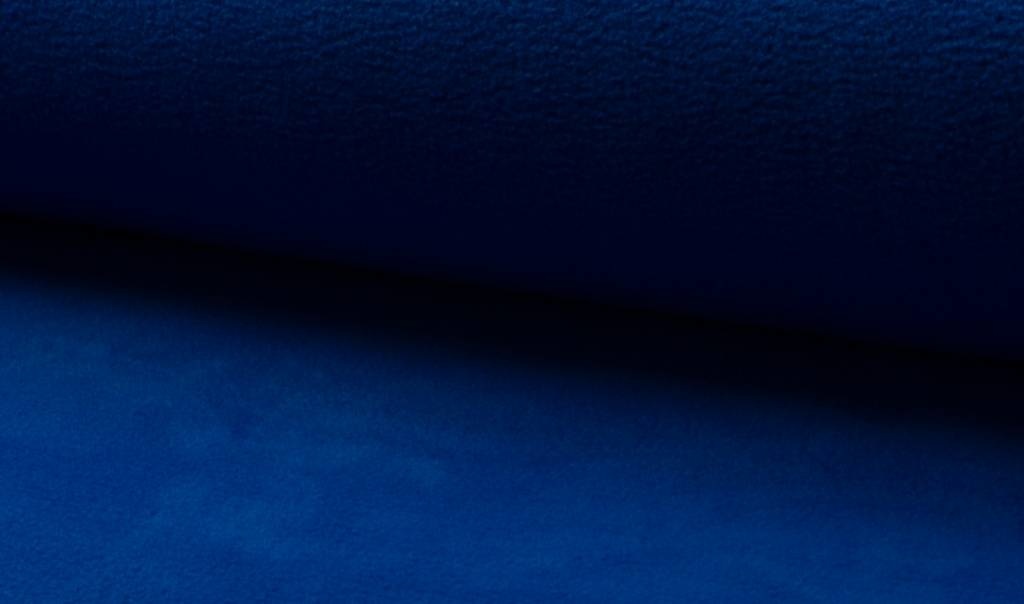 Fleece kobaltblauw