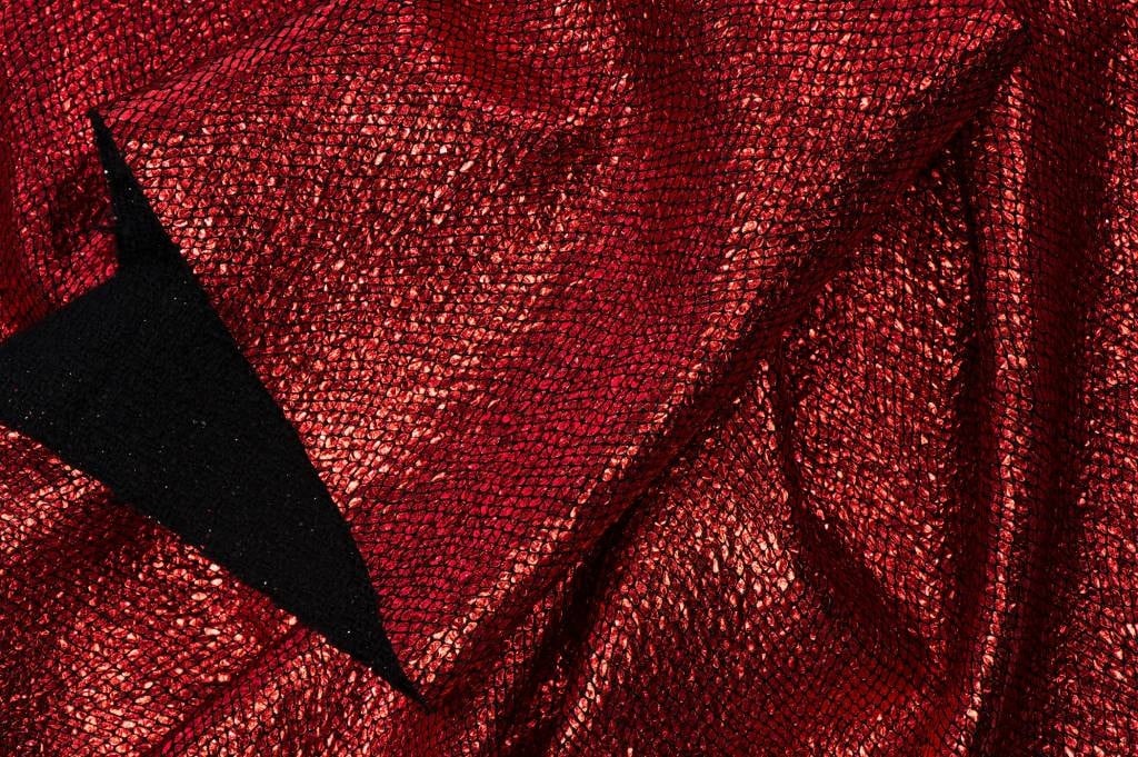 Lurex Ruit Rood / Zwart