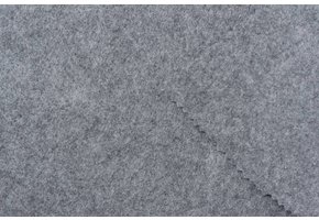 vilt / 2 mm - grijs melange