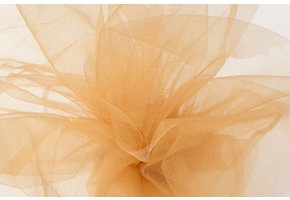 Sparkling Glamour Tule Stof - Goud