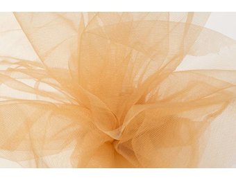 Sparkling Glamour Tule Stof - Goud