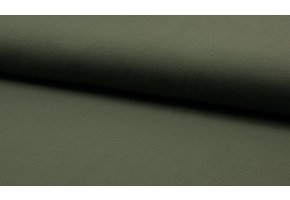 Katoen tricot- khaki