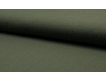 Katoen tricot- khaki