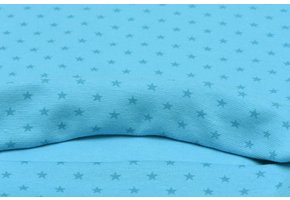 Boordstof stars aqua