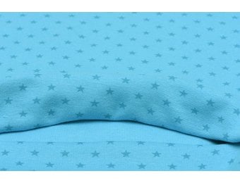 Boordstof stars aqua