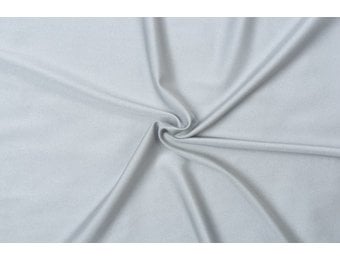 Lycra Stof (Glanzend) Zilvergrijs