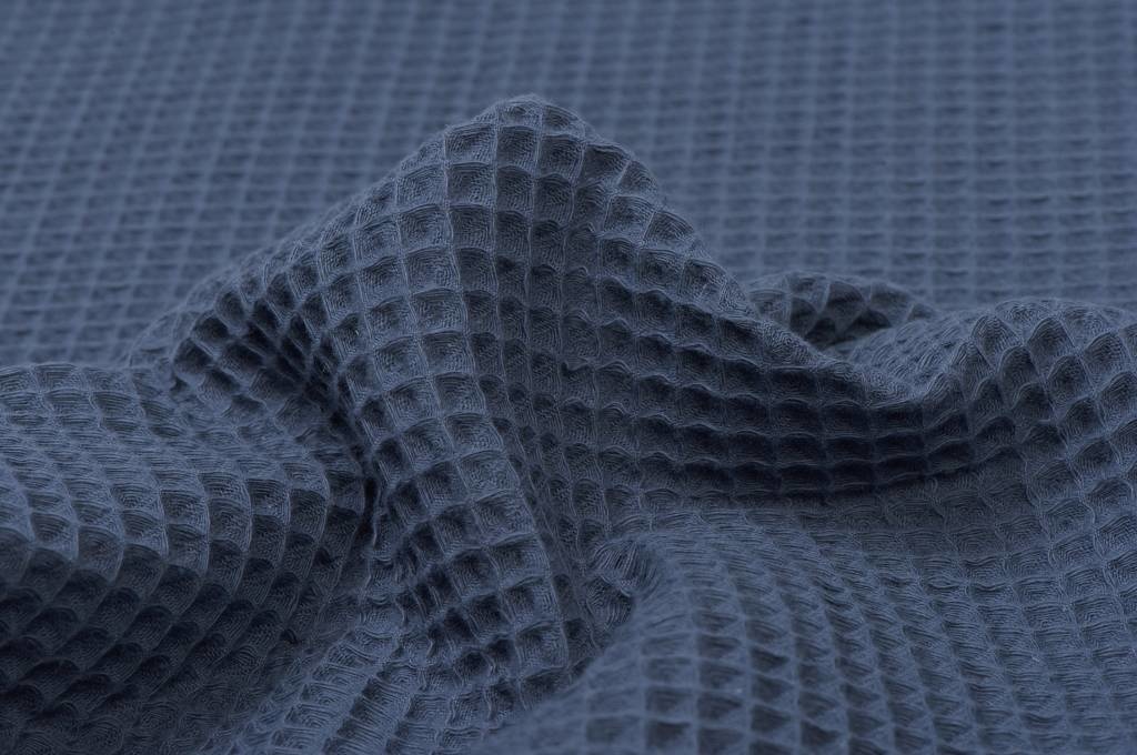 Wafel Katoen, Jeans Blauw