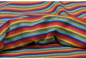 Boordstof stripes multicolor