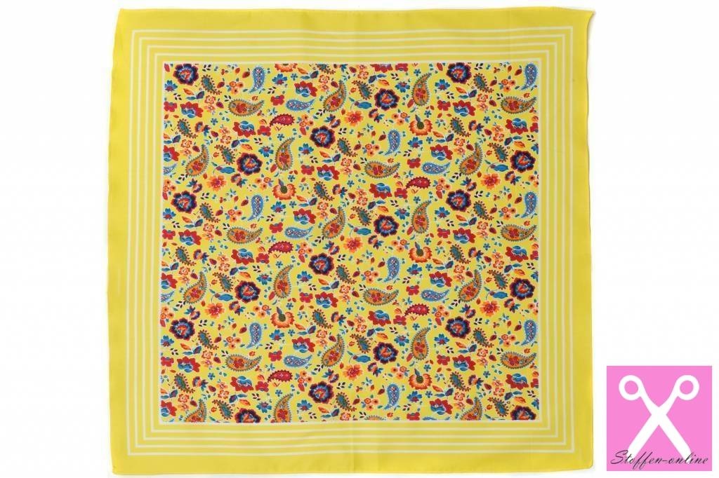 Zakdoeken Paisley Print Lichtpaars