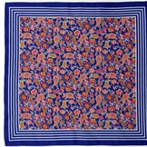 Zakdoeken Paisley Print Kobaltblauw