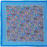 Zakdoeken Paisley Print Blauw
