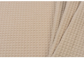 Wafel Katoen, Creme - Beige
