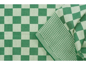 Dambont / Theedoekenstof, Groen