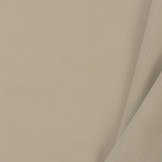 Uni katoen stof licht taupe