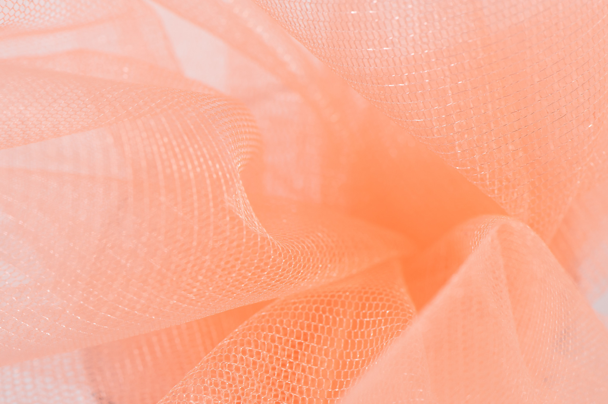 Sparkling Glamour Tule Abricot