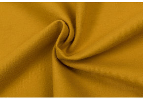 Katoen Flanel Uni Ochre