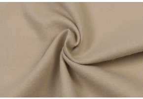 Katoen Flanel Uni Beige