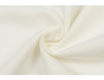 Katoen Flanel Uni Ecru