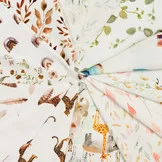 Jersey Katoen Digitale Print - Millefleurs