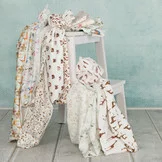 Jersey Katoen Digitale Print - Millefleurs