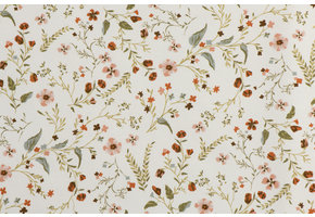 Jersey Katoen Digitale Print - Millefleurs