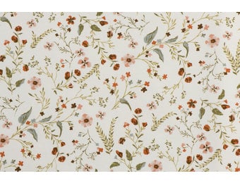 Poplin Katoen Digitale Print -  Millefleurs