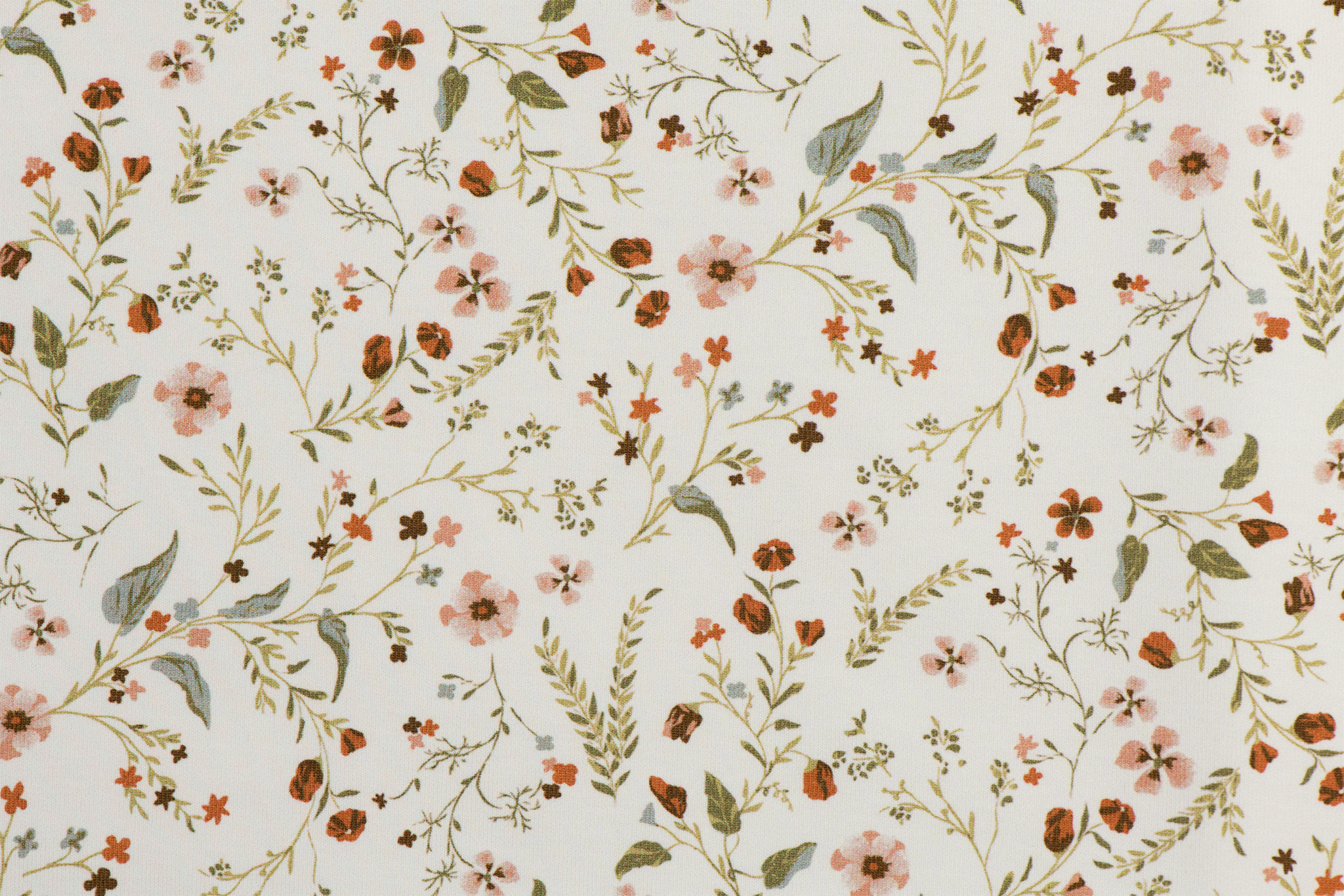 Poplin Katoen Digitale Print -  Millefleurs