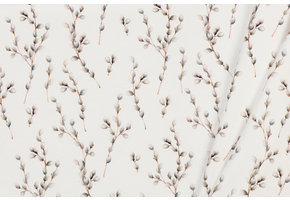 Jersey Katoen Digitale Print - Katjes Wilgentak