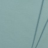 Rib Jersey Stof Zeegroen