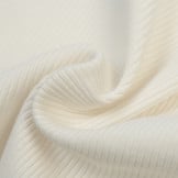Rib Jersey Stof Ecru