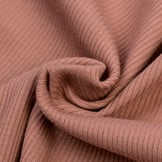 Rib Jersey Stof Klei Roze