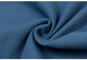 Rib Jersey Stof Dark Jeans