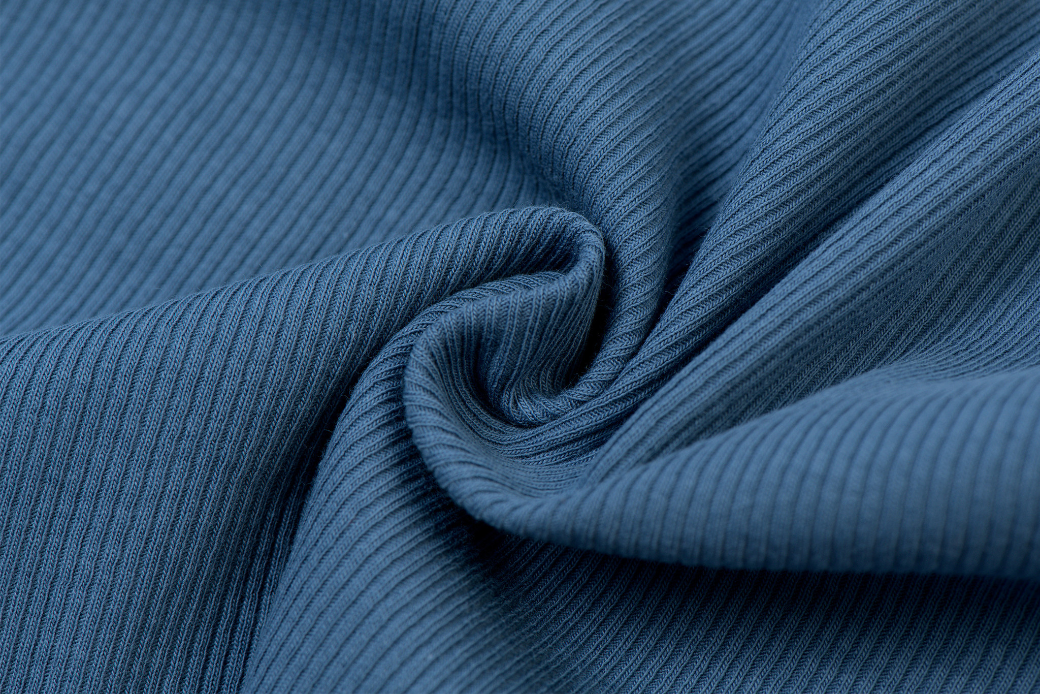 Rib Jersey Stof Dark Jeans