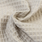Wafel Katoen, Beige