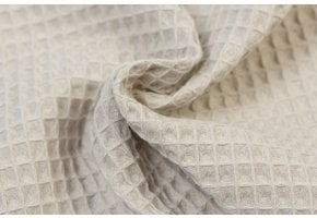 Wafel Katoen, Beige