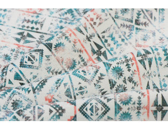 Outdoor Stof Tikki Coral