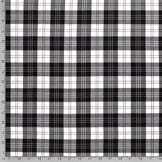 Schotse Ruit / Tartan Check Black / White