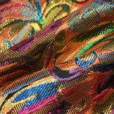 Brokaat stof fantasy multicolor