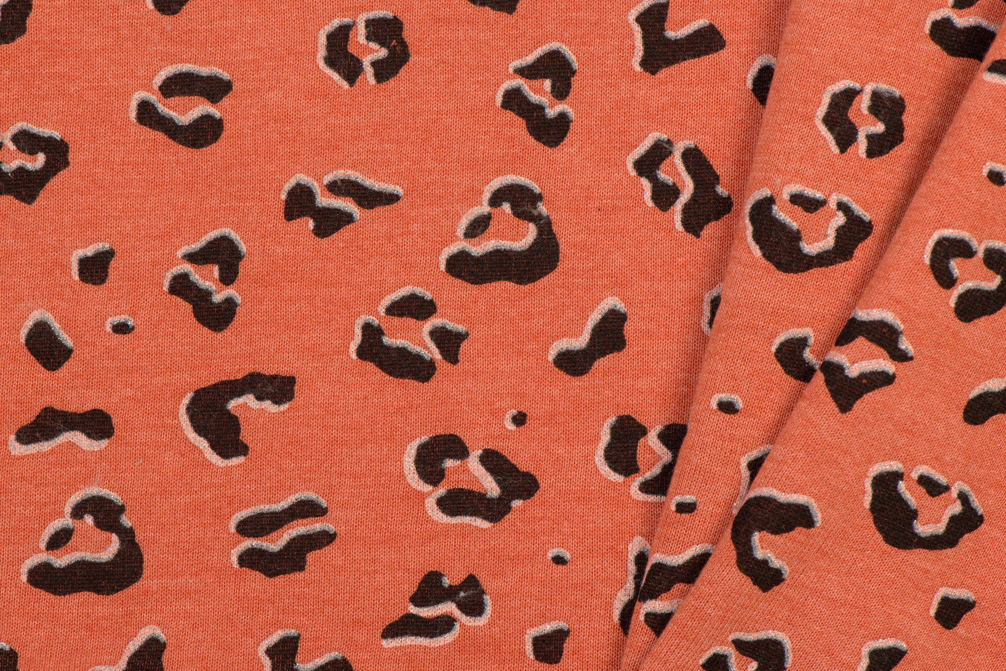 Sweat Glitter Animal Skin Terra Melange