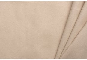 Uni katoen stof licht beige