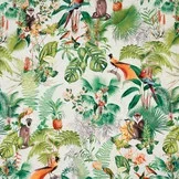 Coupon 82 CM Decostof 280 cm Breed, Jungle Animals White