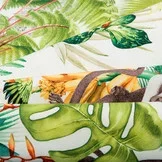 Coupon 82 CM Decostof 280 cm Breed, Jungle Animals White