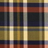 Schotse Ruit / Tartan Check Stretch Grey / Red / Yellow