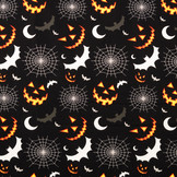 Katoen Poplin Halloween