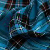 Schotse ruit turquoise