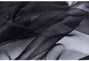 Organza Zwart