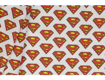 Katoen Poplin Comics Superman