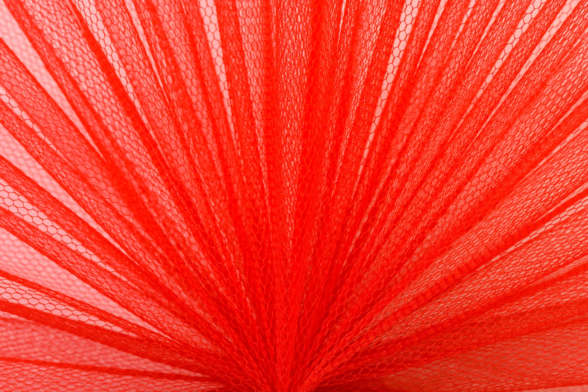 Tule Stof Rood – Stevig, Vormvast & Creatief Toepasbaar